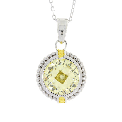 Cubic Zirconium Fashion Pendants Sterling Silver by Bids.com