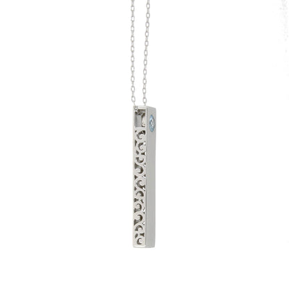 Natural Blue Topaz Fashion Pendants Sterling Silver by Bids.com