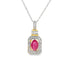 .72ct Ruby Diamond Fashion Pendants 14KT Yellow Gold by Bids.com