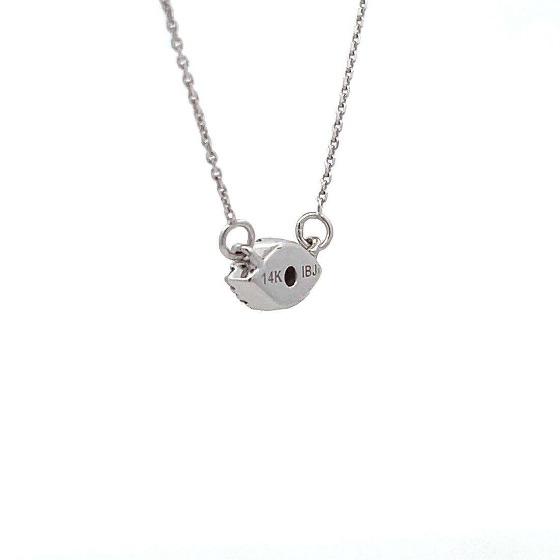 .14ct Sapphire Diamond Fashion Pendants 14KT White Gold by Bids.com