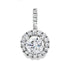 Lab Grown Diamond Fashion Pendants 10KT White Gold by Bids.com