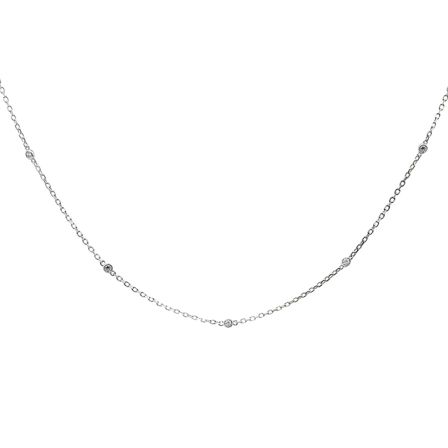 .25ct Lab Grown Diamond Dia by yard Sterling Silver by Bids.com