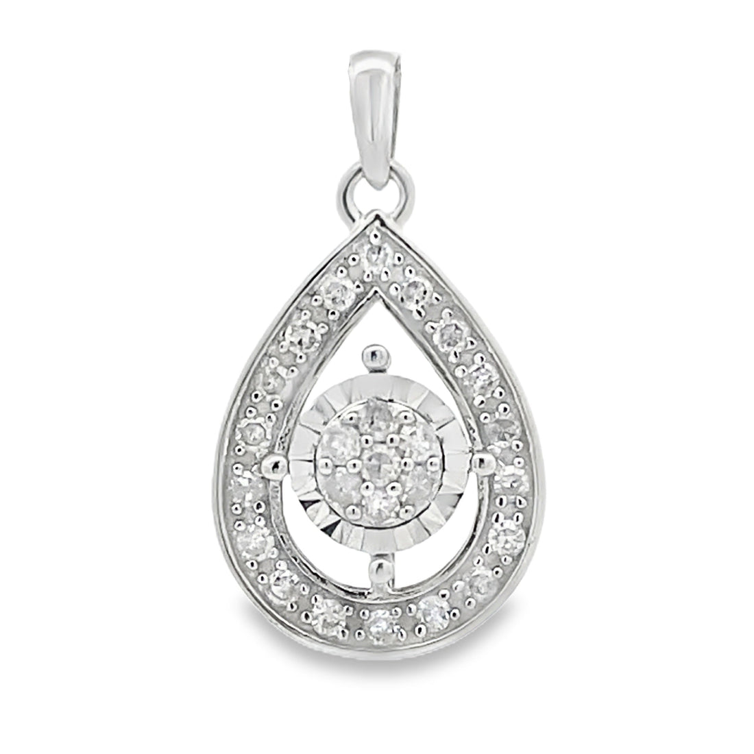 .25ct Diamond Fashion Pendants 10KT White Gold 