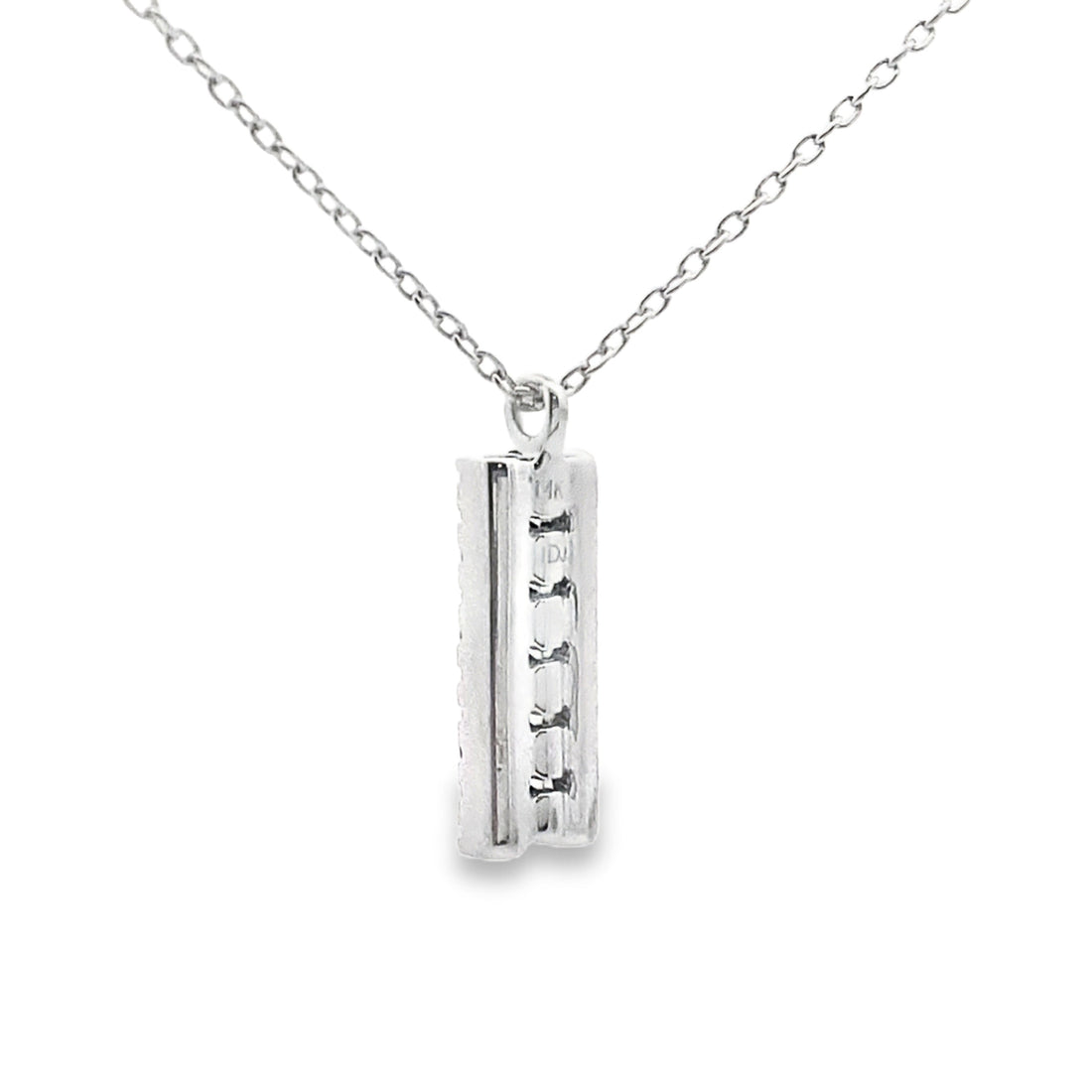 .30ct Sapphire Diamond Fashion Pendants 14KT White Gold by Bids.com