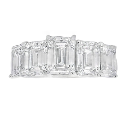 4.00ct Lab Grown Diamond Eng Only 14KT White Gold by Bids.com