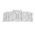 4.00ct Lab Grown Diamond Eng Only 14KT White Gold by Bids.com
