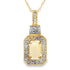 .06ct Opal Diamond Fashion Pendants 10KT Yellow Gold by Bids.com
