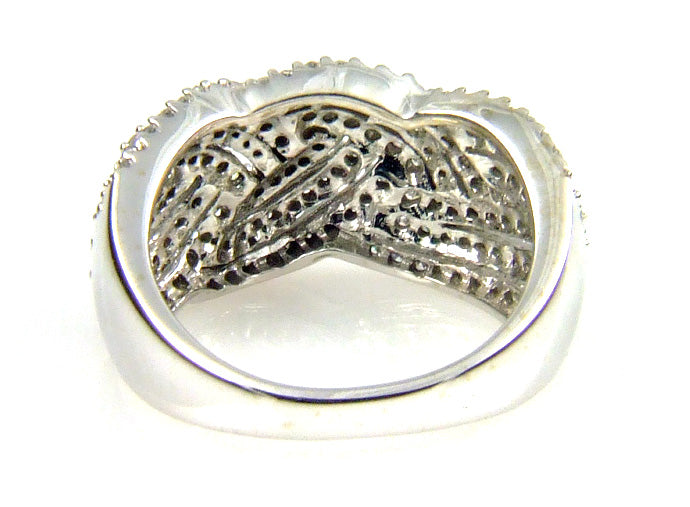 Natural 1.00ct Diamond Ring 10KT White Gold by Bids.com
