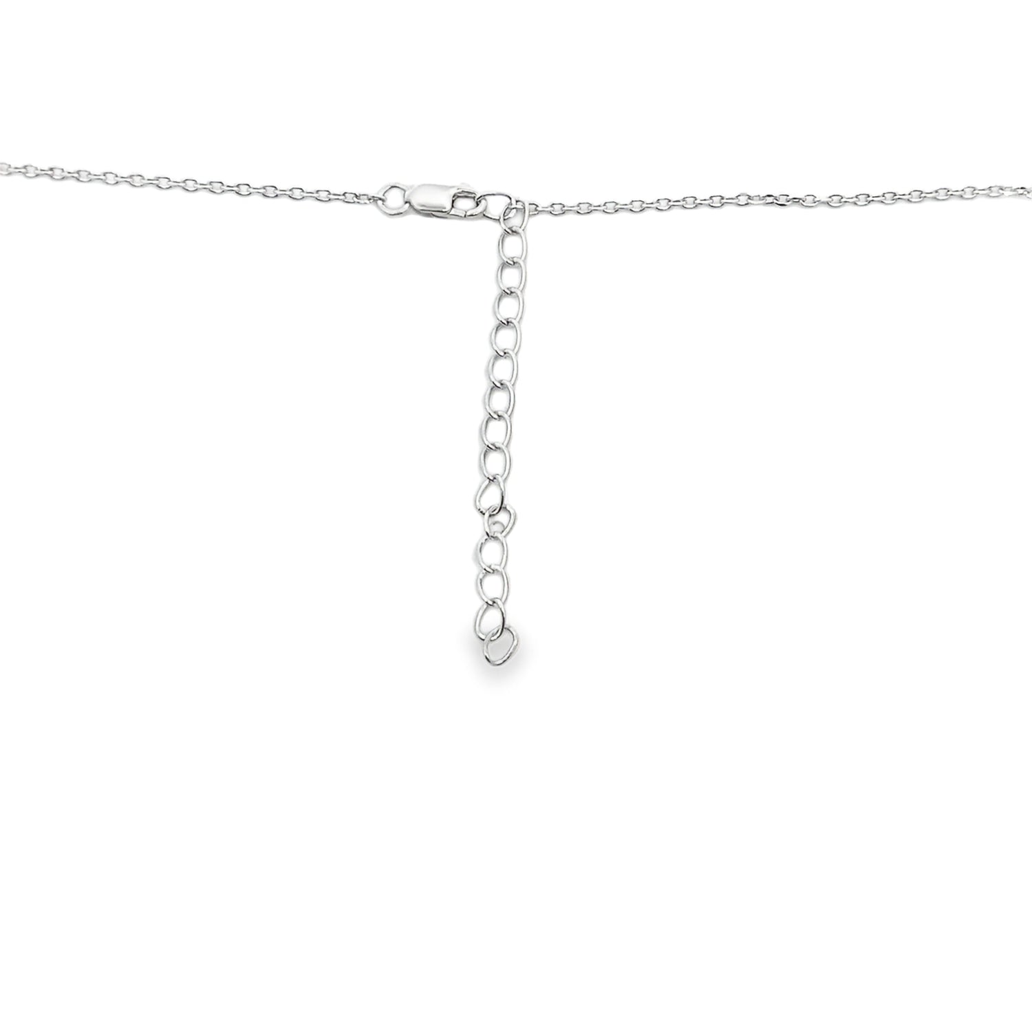 Genuine .50ct Cross Religious Pendant Sterling Silver by Bids.com