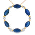 .99ct Sapphire Circle of Love Pendant 10KT Yellow Gold by Bids.com