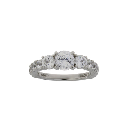 Genuine Cubic Zirconium CZ SS Bridal Sterling Silver by Bids.com