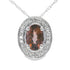 .40ct Quartz Diamond Fashion Pendants 10KT White Gold by Bids.com