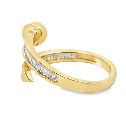 Genuine .35ct Diamond Ring 14KT Yellow Gold by Bids.com