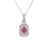 .72ct Ruby Diamond Fashion Pendants 14KT White Gold by Bids.com