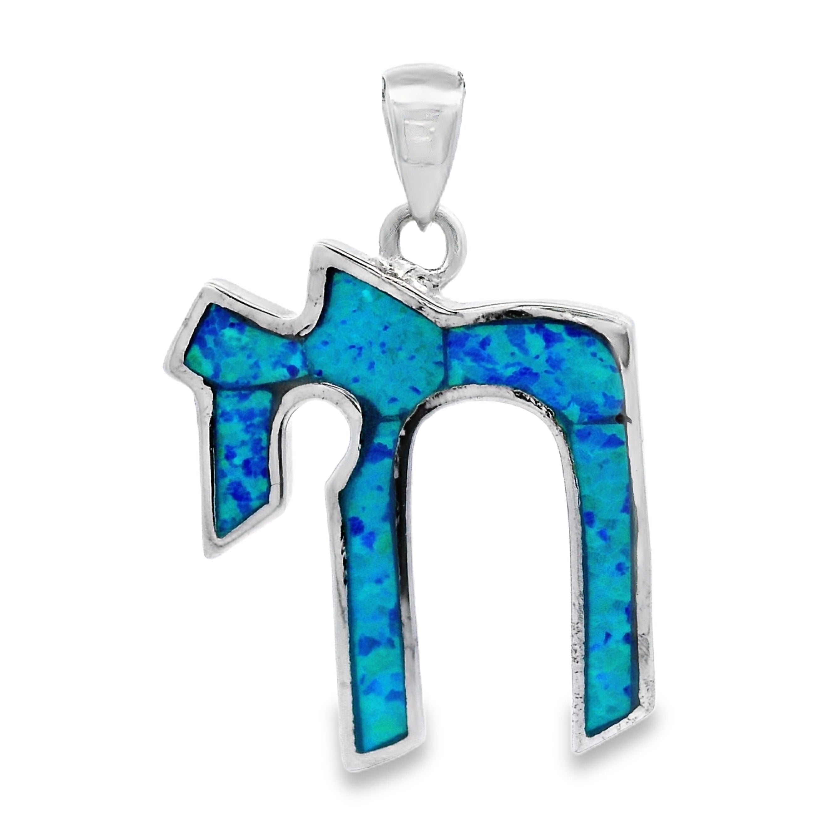 Natural Created Opal Fashion Pendants Sterling Silver by Bids.com