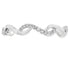 Genuine .17ct Diamond Wedding Band Ring 14KT White Gold by Bids.com