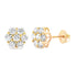 1.50ct Lab Grown Diamond Earrings 14KT Yellow Gold by Bids.com