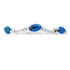 Sapphire Diamond stackable band set 14KT White Gold by Bids.com