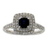 Natural 1.22ct Sapphire Diamond Ring 14KT White Gold by Bids.com