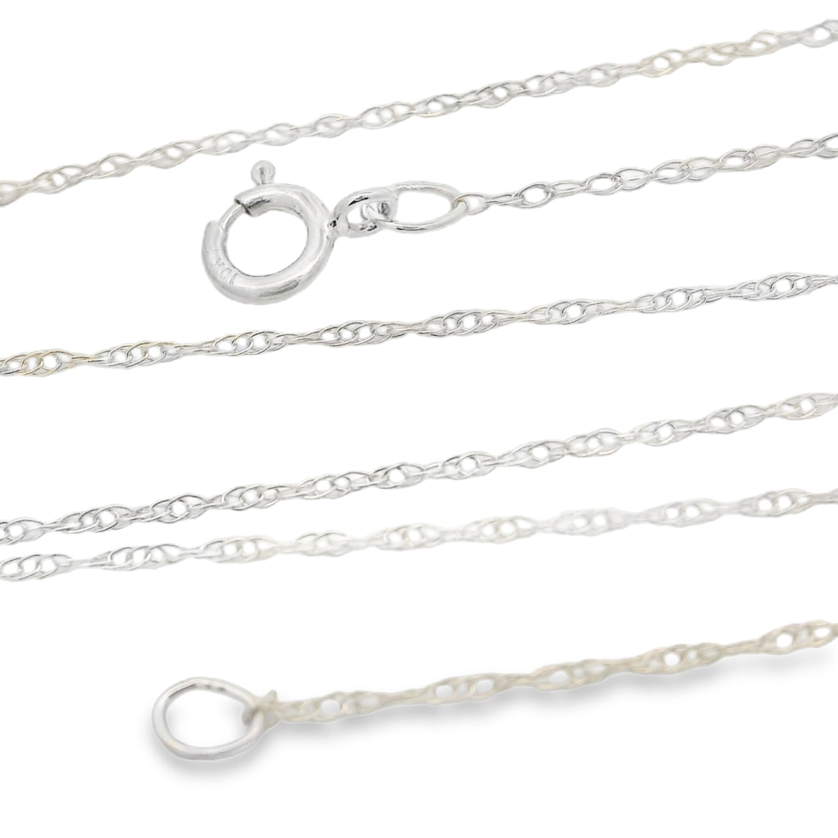 Womens chains 10KT White Gold by Bids.com