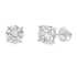 Genuine 2.40ct Moissanite Stud Earrings Sterling Silver by Bids.com