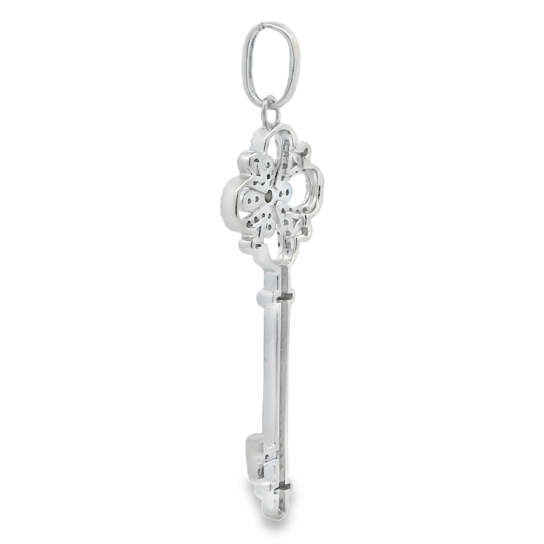 .66ct Moissanite Fashion Pendants Sterling Silver by Bids.com