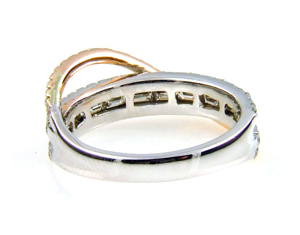 Natural 1.00ct Diamond Ring 14KT White Gold by Bids.com