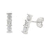 Natural .20ct Diamond Earrings 14KT White Gold by Bids.com