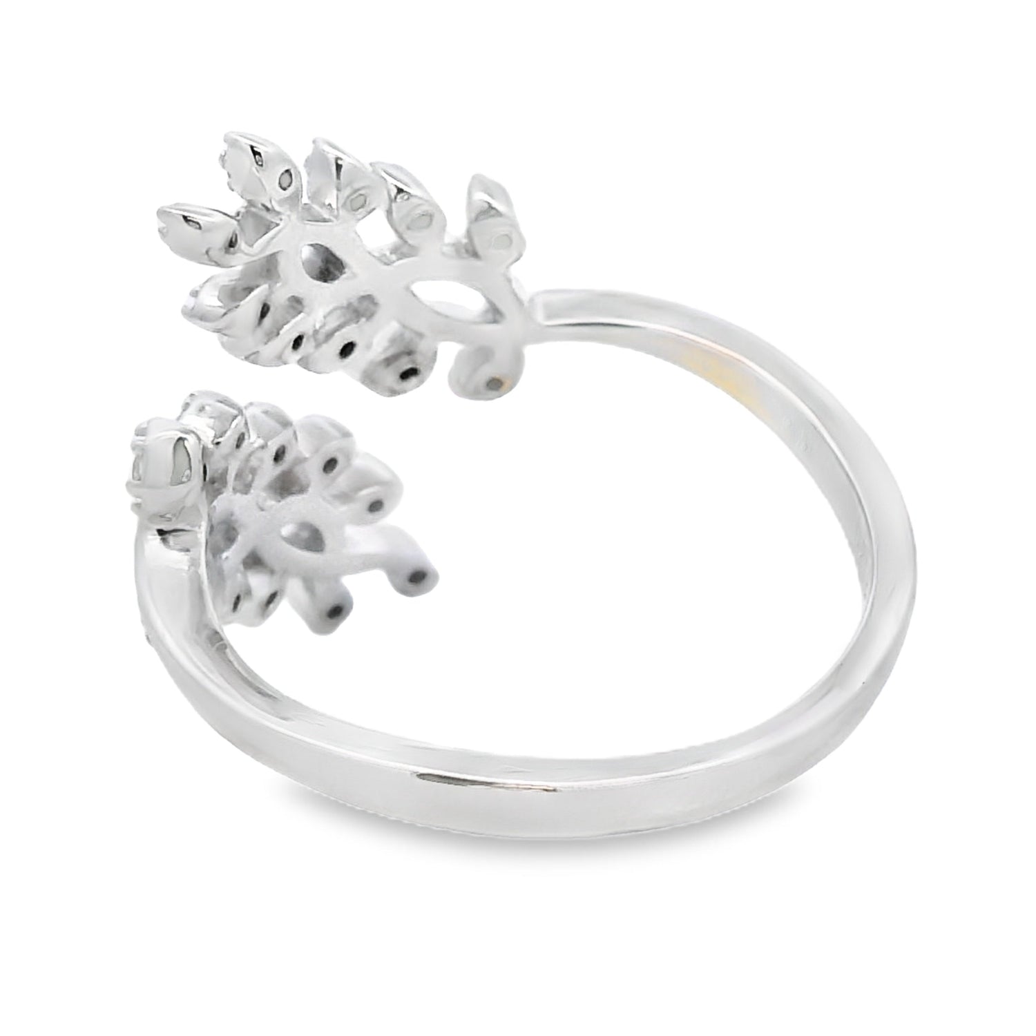 Genuine .10ct Diamond Ring Sterling Silver by Bids.com