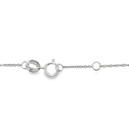 Genuine .25ct Ruby Diamond Bracelet 14KT White Gold by Bids.com