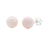 Natural FW Pearl Stud Earrings 14KT White Gold by Bids.com