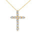 .56ct Diamond Cross Religious Pendant 14KT Yellow Gold by Bids.com