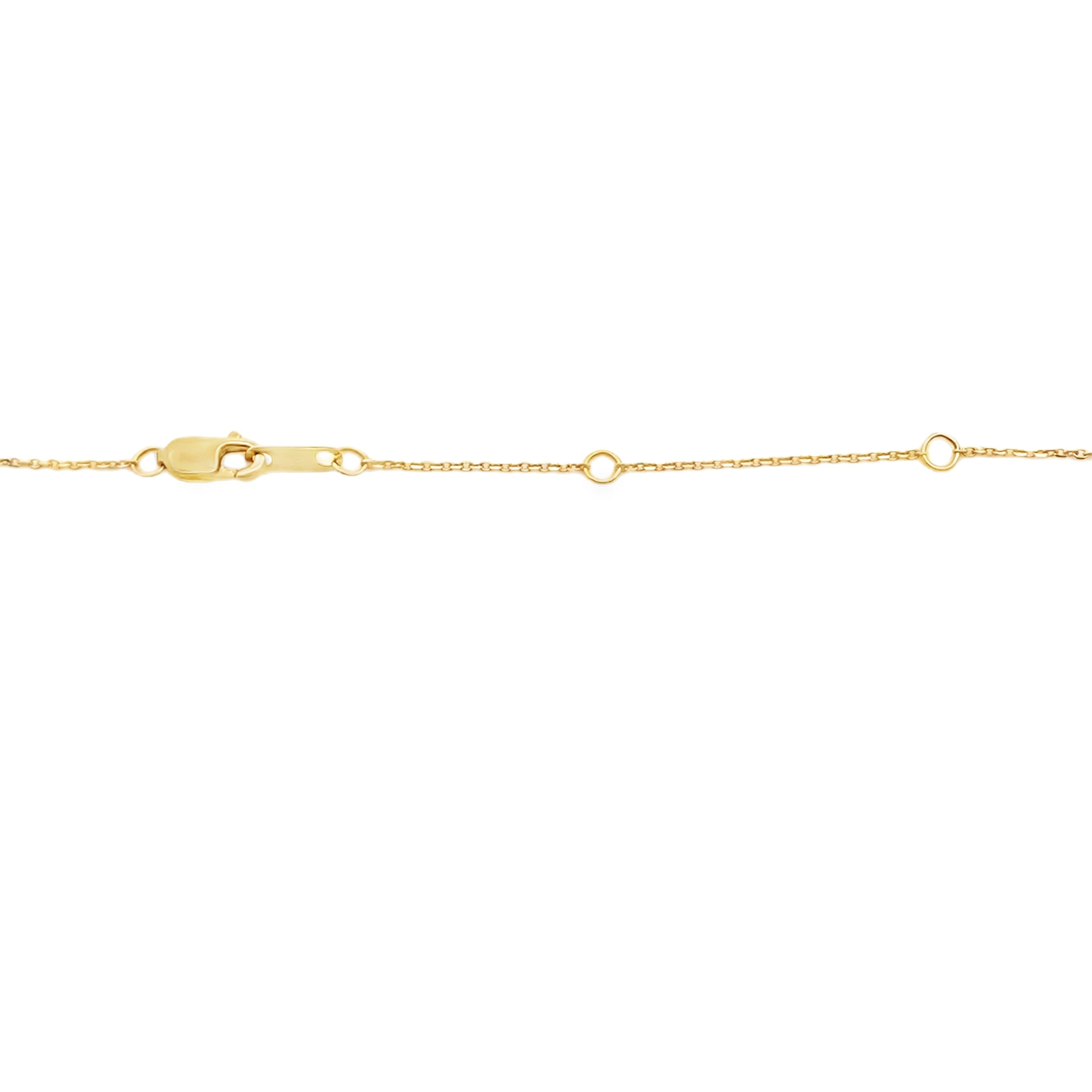 Natural .04ct Diamond Fashion Pendants 10KT Yellow Gold by Bids.com