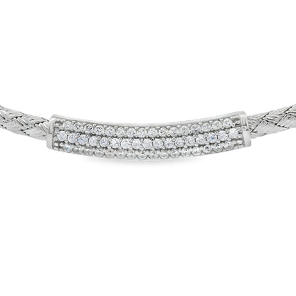 Cubic Zirconium Fashion Pendants Sterling Silver 