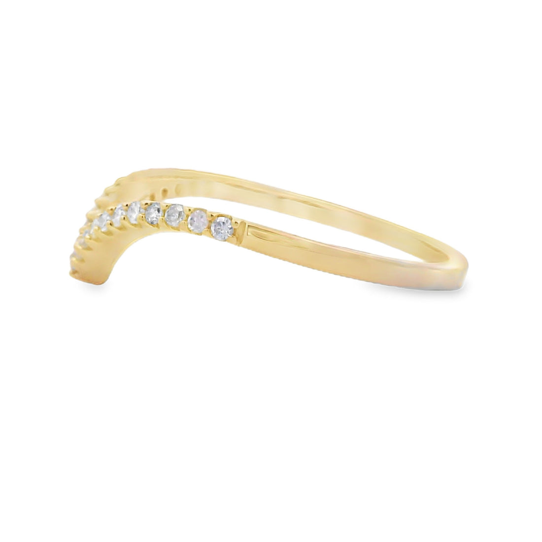 .14ct Diamond Fashion band rings 14KT Yellow Gold by Bids.com