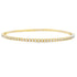 Genuine 1.00ct Diamond Bangle Bracelet 14KT Yellow Gold by Bids.com