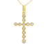 .31ct Diamond Cross Religious Pendant 14KT Yellow Gold by Bids.com