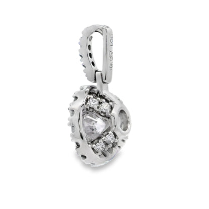 Lab Grown Diamond Fashion Pendants 10KT White Gold by Bids.com