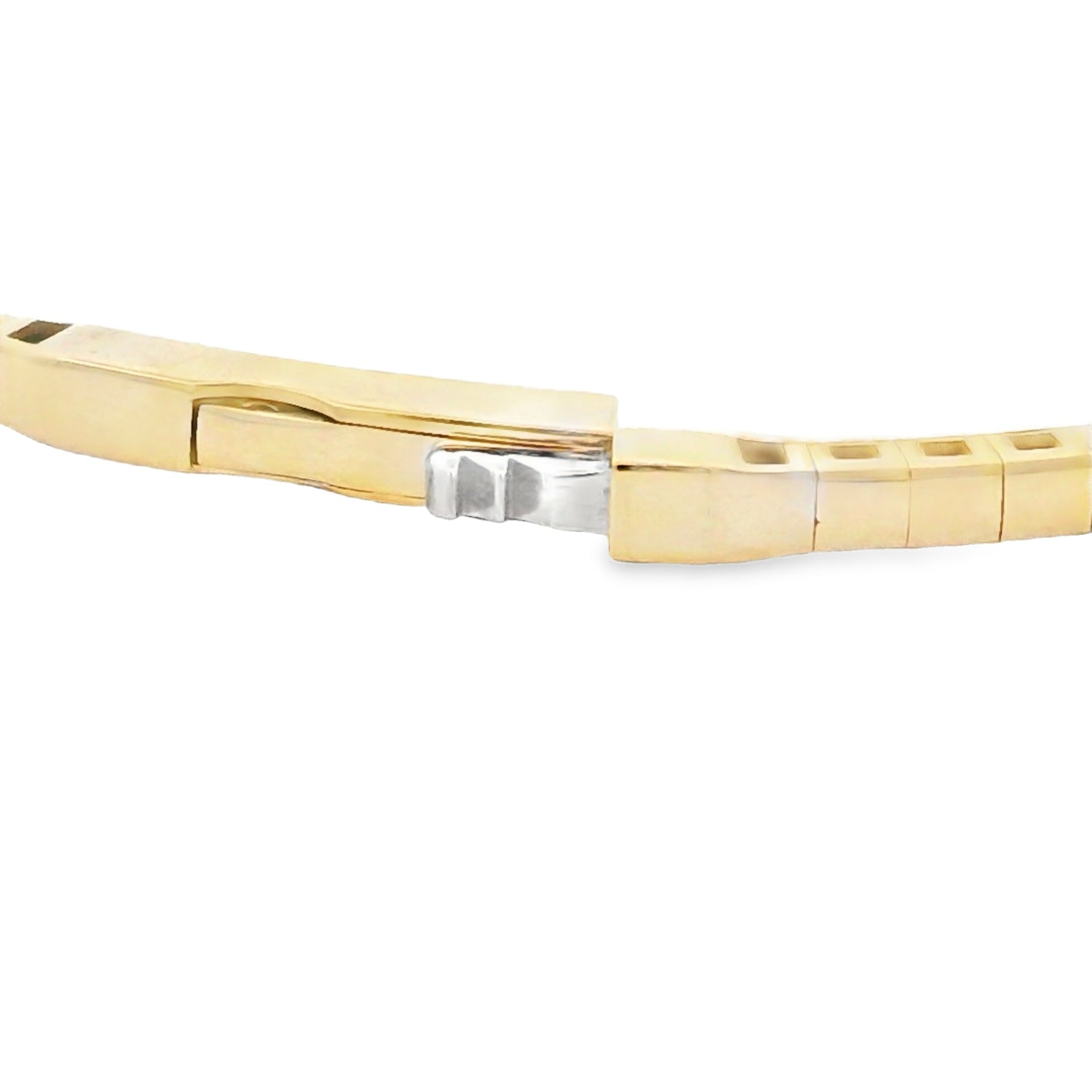 Genuine 1.00ct Diamond Bangle Bracelet 14KT Yellow Gold by Bids.com