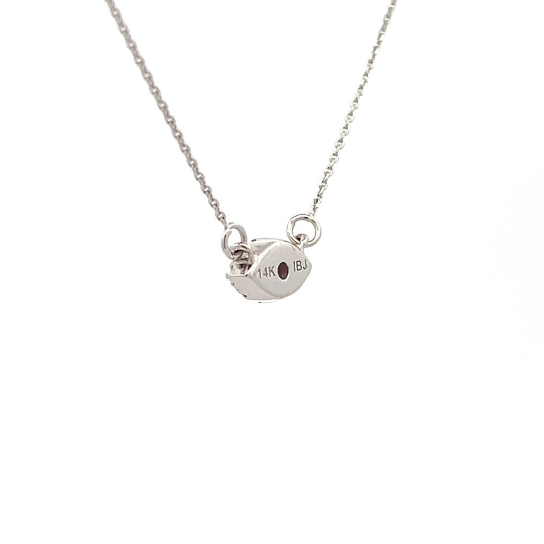 .14ct Ruby Diamond Fashion Pendants 14KT White Gold by Bids.com