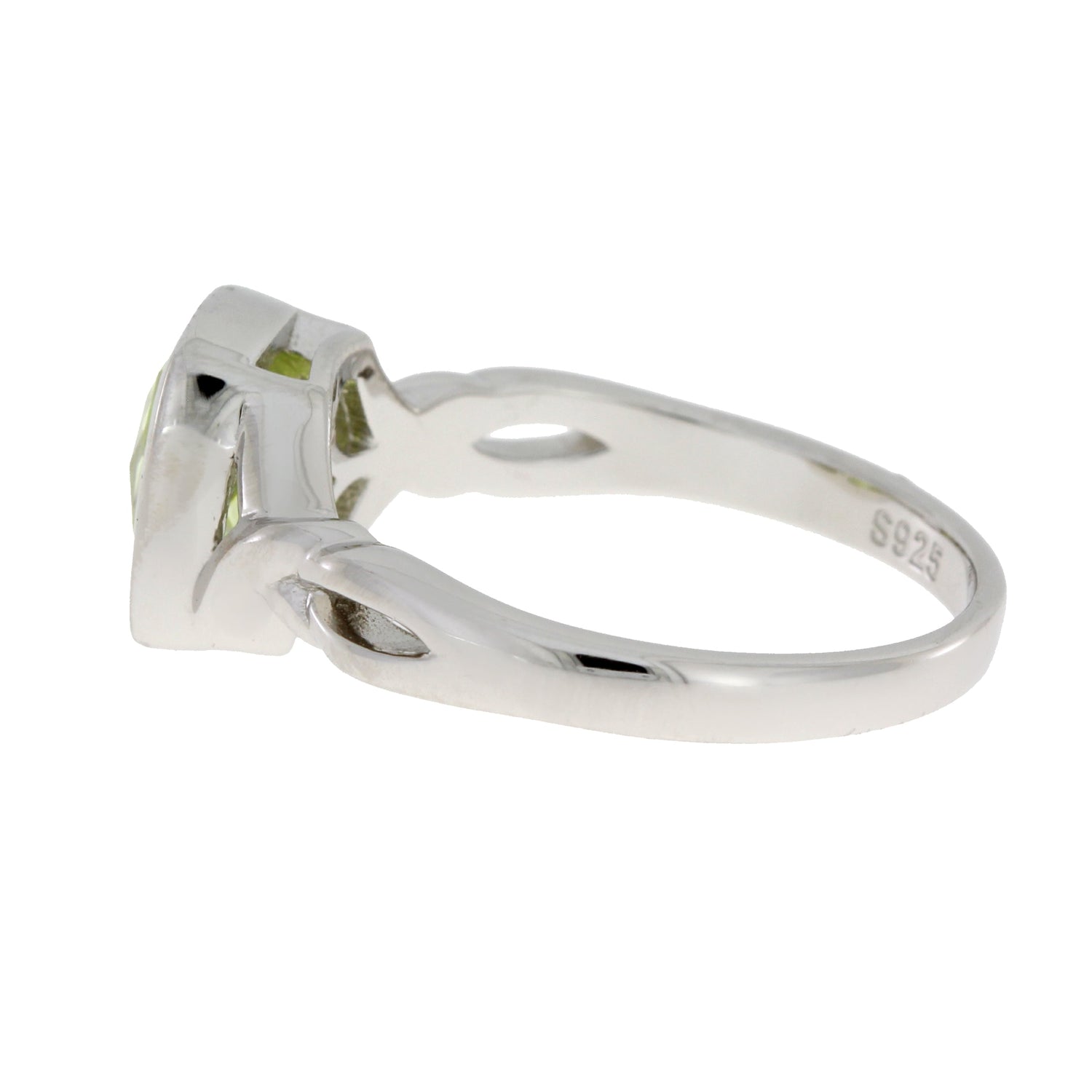 Genuine Cubic Zirconium Ring Sterling Silver by Bids.com