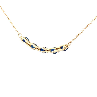 Sapphire Diamond Fashion Pendants 10KT Yellow Gold by Bids.com