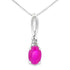 .38ct Ruby Diamond Fashion Pendants 10KT White Gold by Bids.com