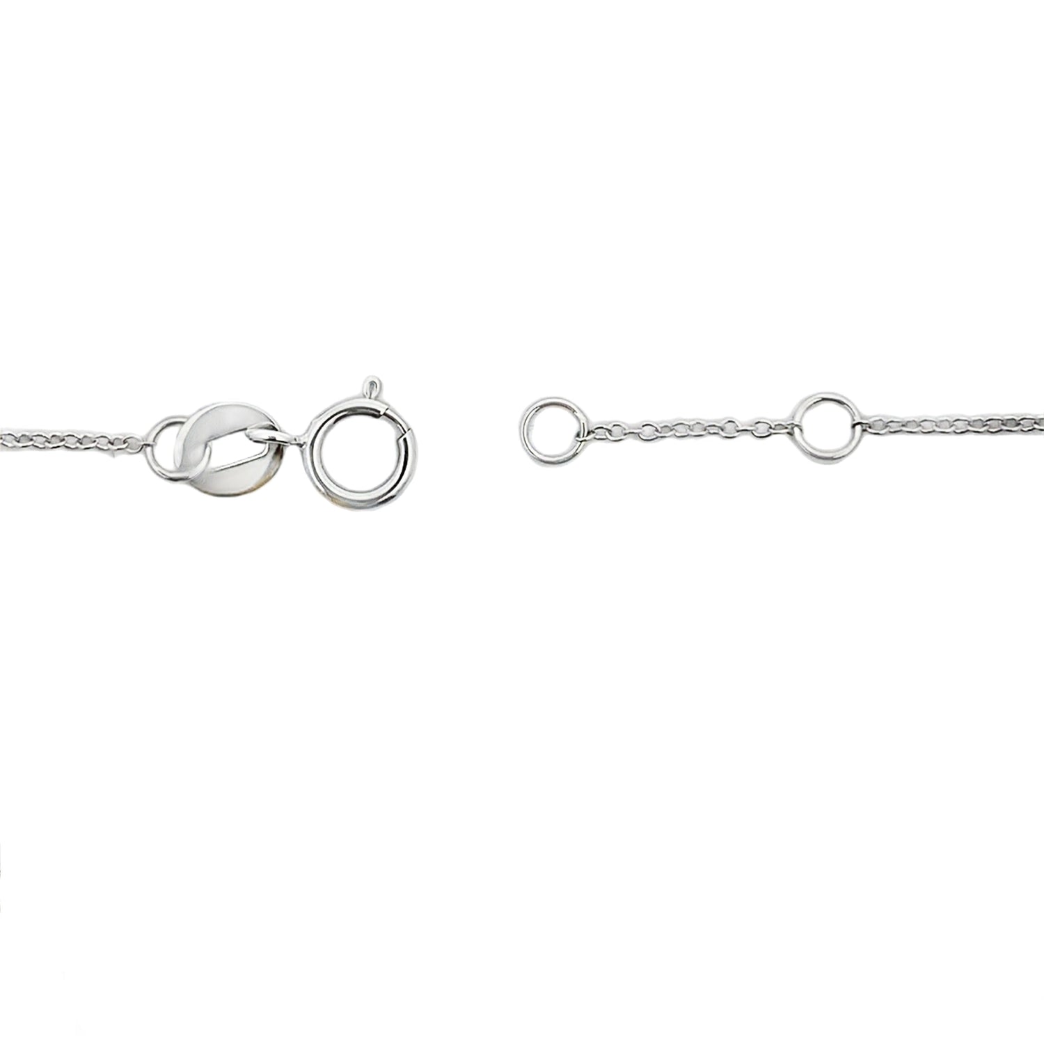 Natural .71ct Ruby Diamond Bracelet 14KT White Gold by Bids.com