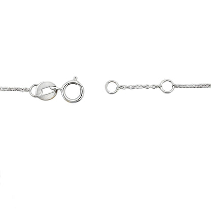 Natural .71ct Ruby Diamond Bracelet 14KT White Gold by Bids.com