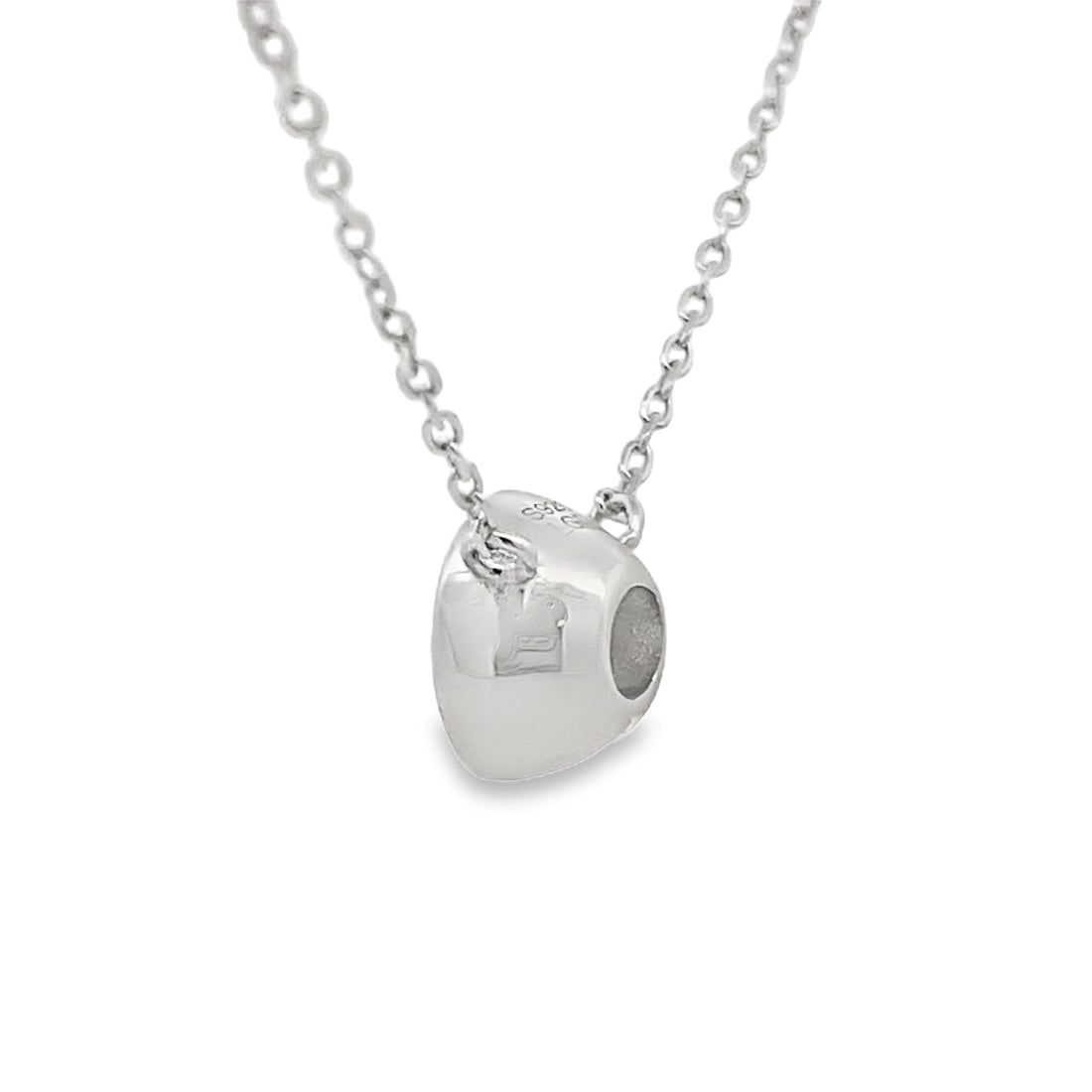 1.00ct Lab Grown Diamond Pendant Sterling Silver by Bids.com
