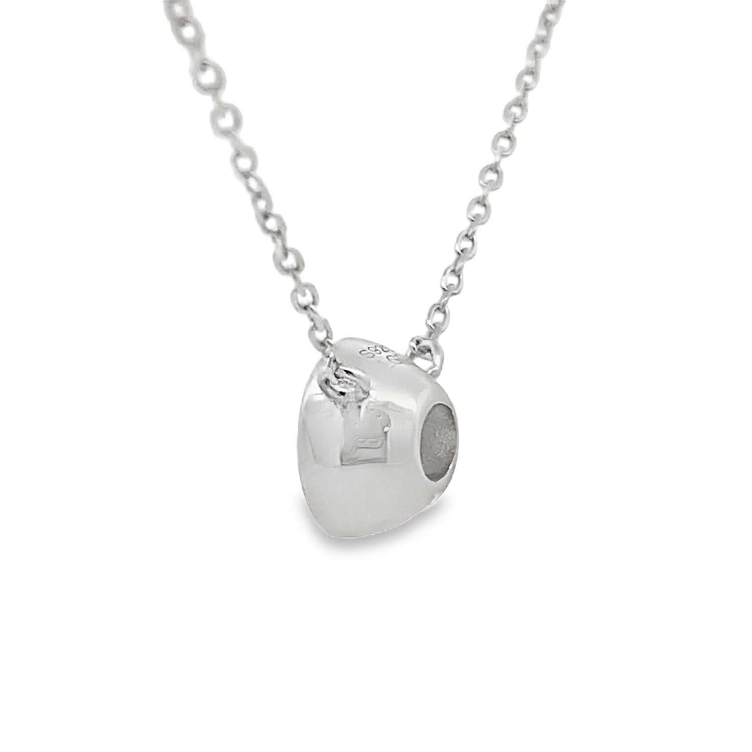 1.00ct Lab Grown Diamond Pendant Sterling Silver by Bids.com