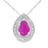 .51ct Ruby Diamond Fashion Pendants 10KT White Gold by Bids.com