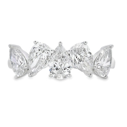Lab Grown Diamond Wedding Band Ring 10KT White Gold