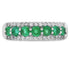 Natural White Topaz 3 Stone Ring Sterling Silver by Bids.com